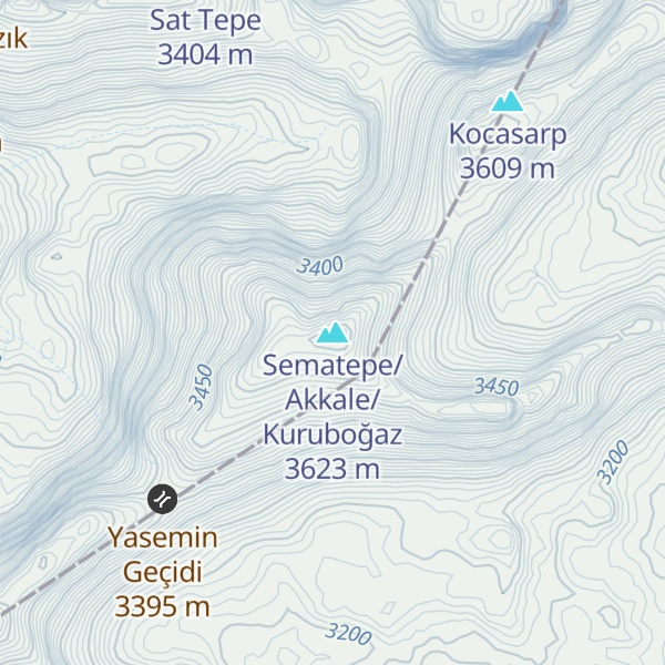 Map of Sematepe/Akkale/Kuruboğaz