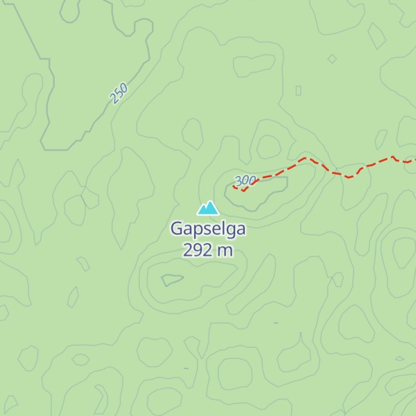 Map of Gapselga