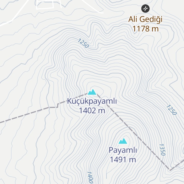 Map of Küçükpayamlı
