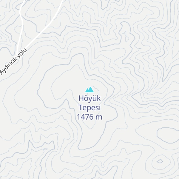 Map of Höyük Tepesi