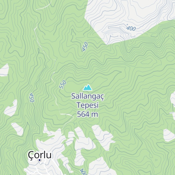 Map of Sallangaç Tepesi