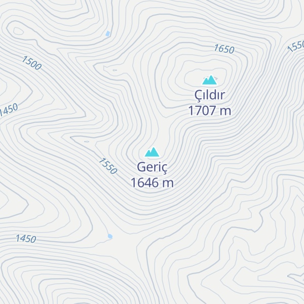 Map of Geriç