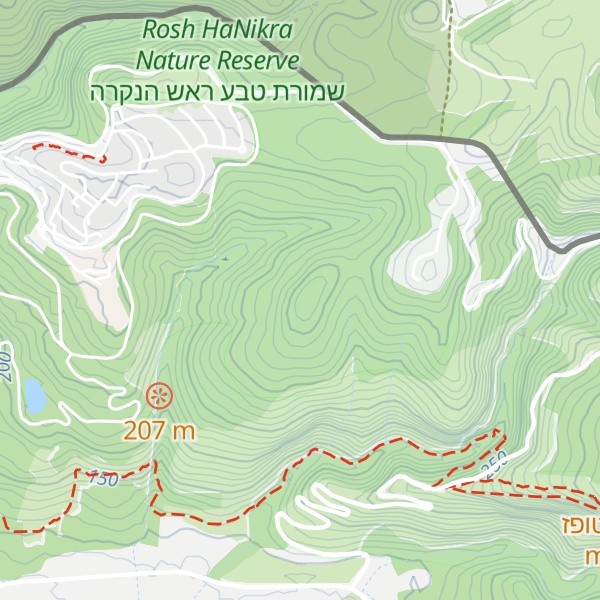 Map of Givat Adar