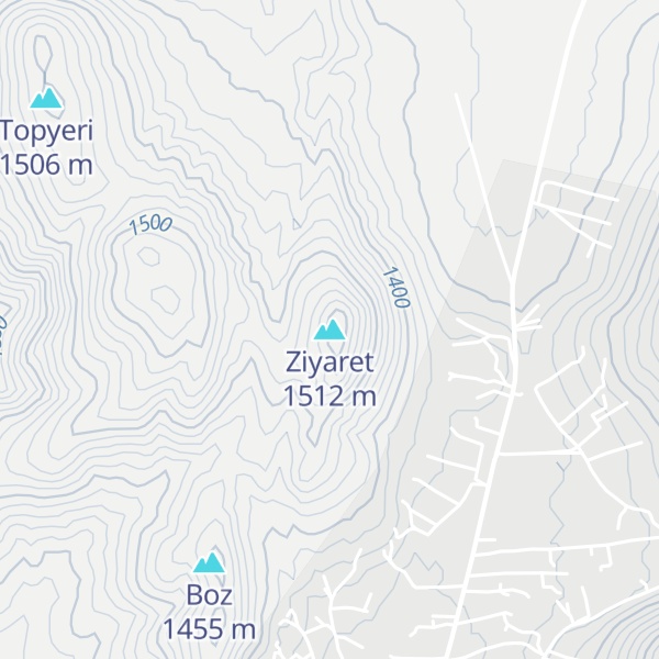 Map of Ziyaret