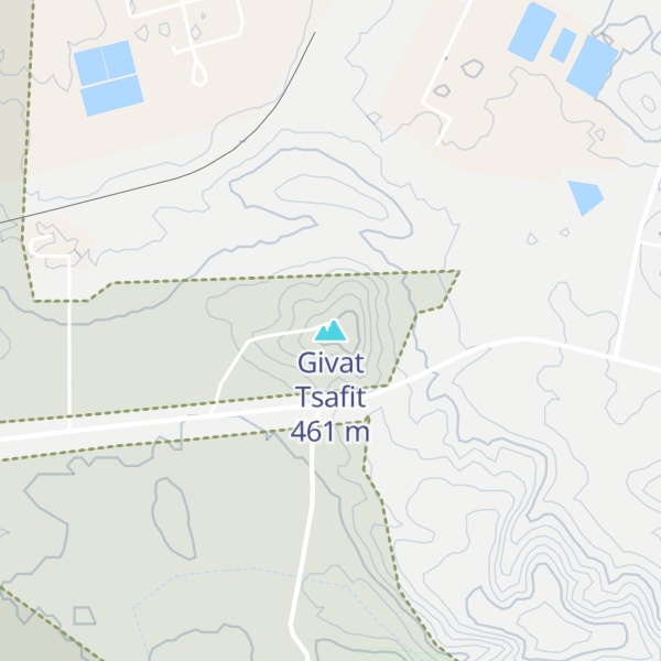Map of Givat Tsafit