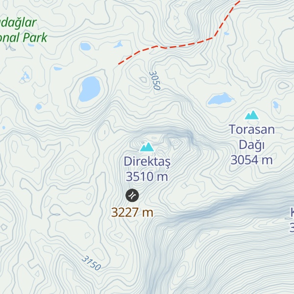Map of Direktaş