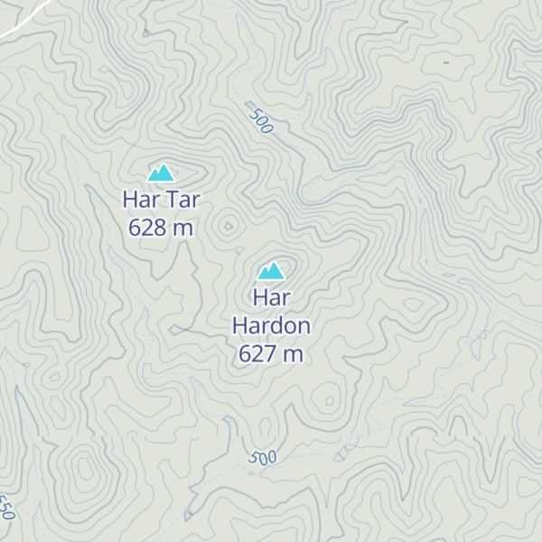 Map of Har Hardon