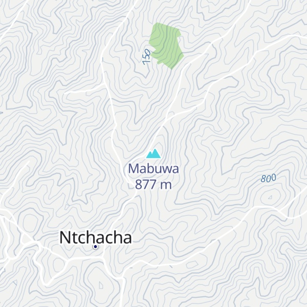Map of Mabuwa