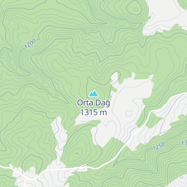 Map of Orta Dağ