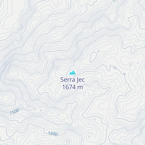 Map of Serra Jec