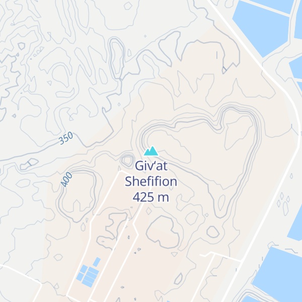 Map of Giv‘at Shefifion