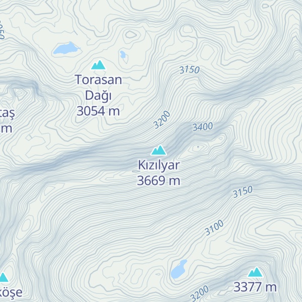 Map of Kızılyar Batı