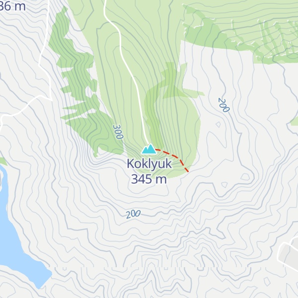 Map of Koklyuk