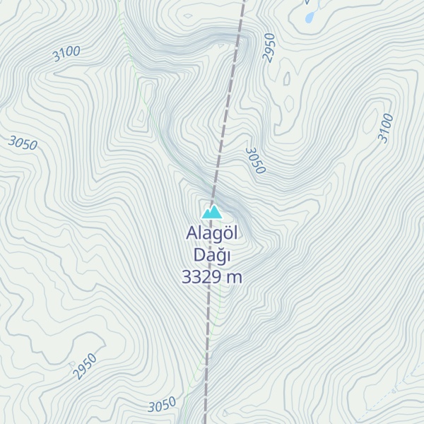 Map of Alagöl Dağı