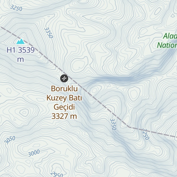 Map of Boruklu