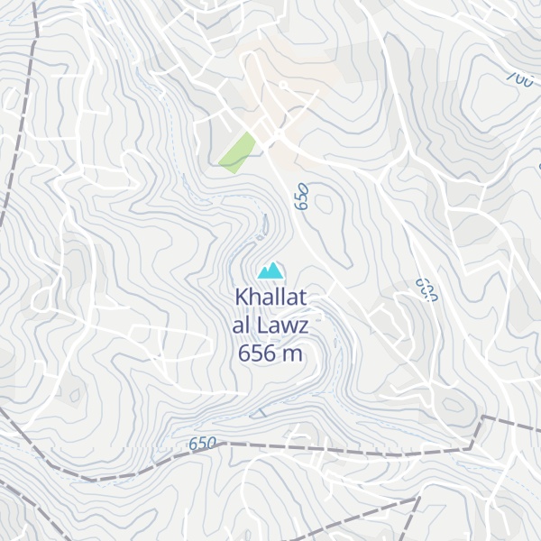 Map of Khallat al Lawz