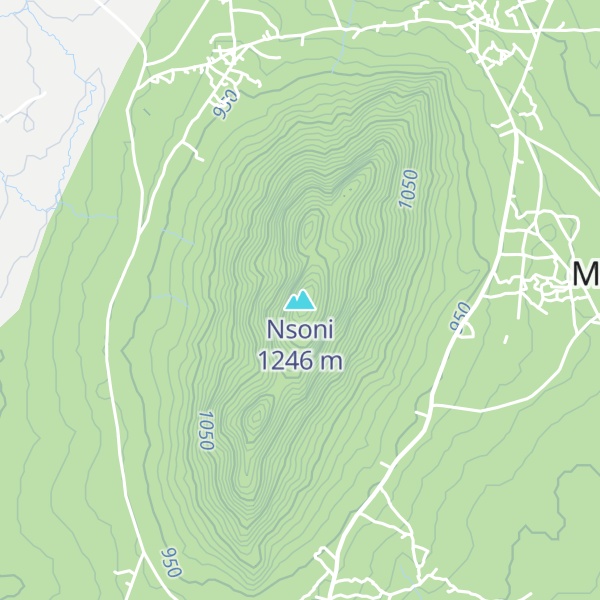 Map of Nsoni