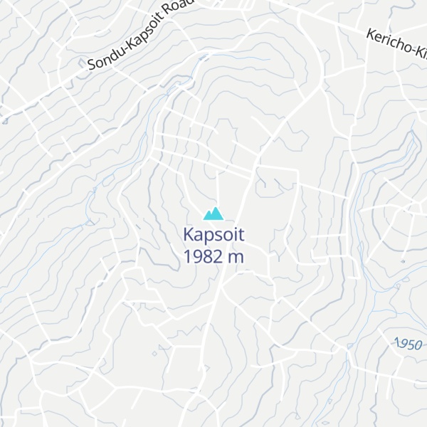 Map of Kapsoit