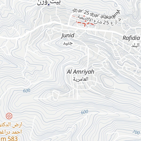 Map of Jabal Abū Maghārah
