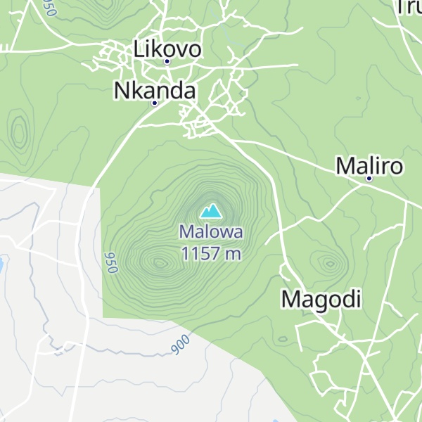 Map of Malowa