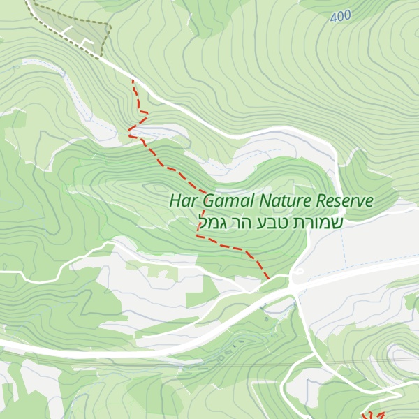 Map of Har Gamal