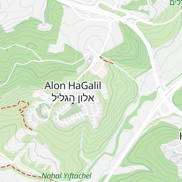Map of Har Yiftaẖ’el