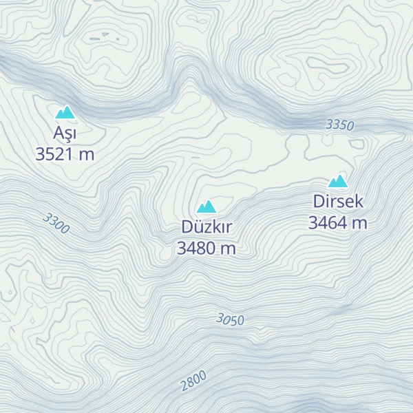 Map of Düzkır
