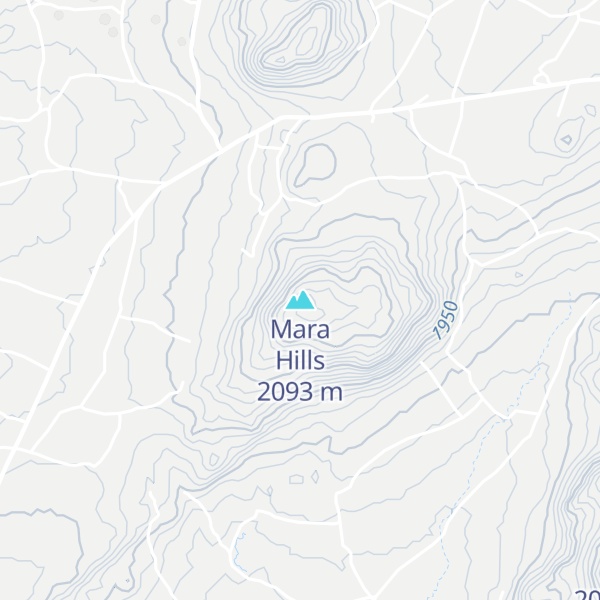 Map of Mara Hills