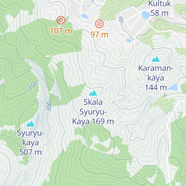 Map of Skala Syuryu-Kaya