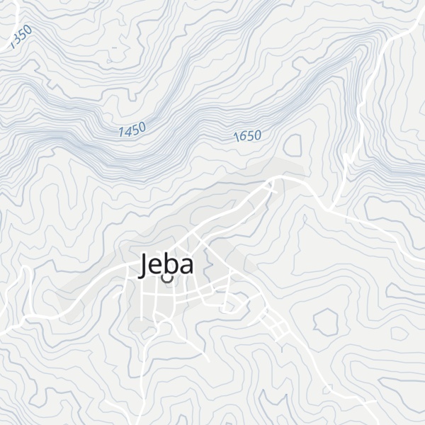Map of Jaba