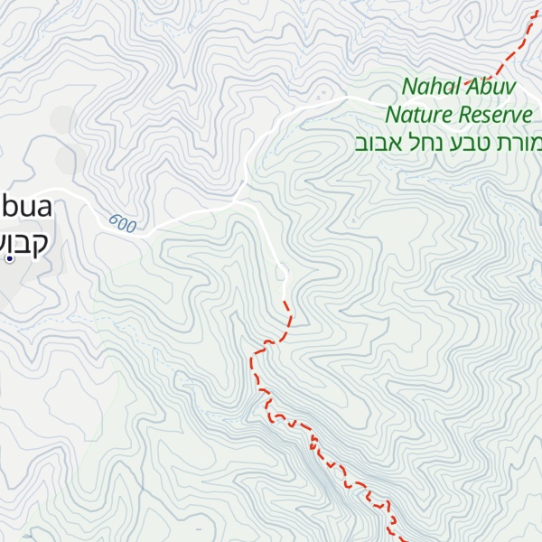 Map of Miẕpé Zohar