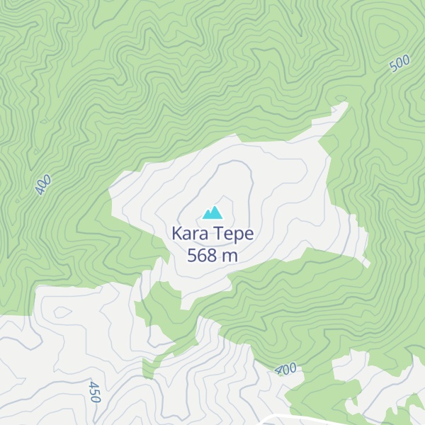 Map of Kara Tepe
