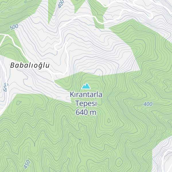 Map of Kırantarla Tepesi