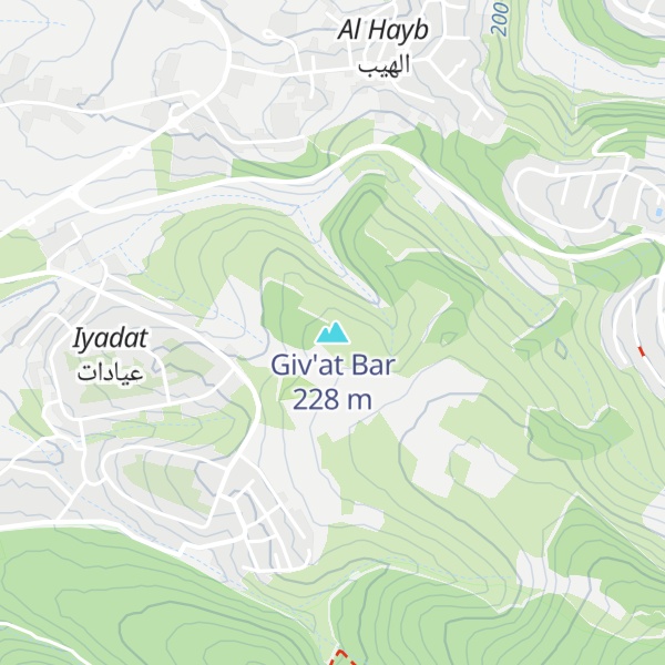 Map of Giv'at Bar
