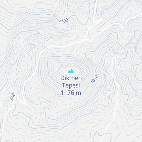 Map of Dikmen Tepesi