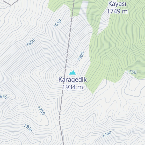 Map of Karagedik