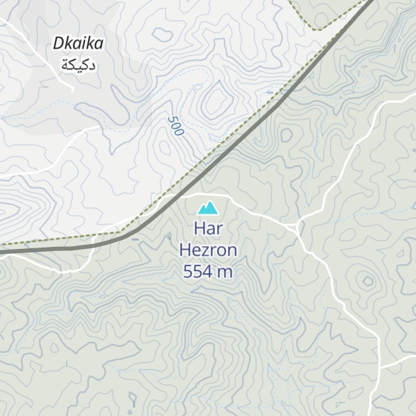 Map of Har Hezron