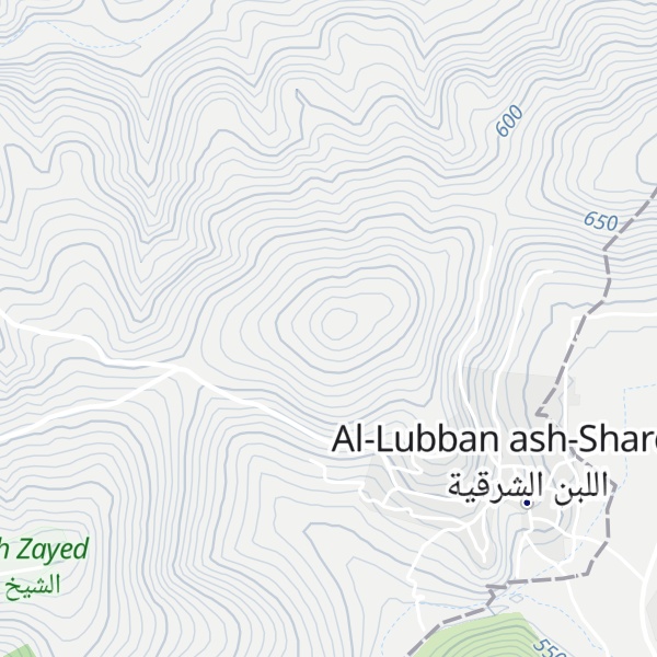 Map of Jabal Muşayyib