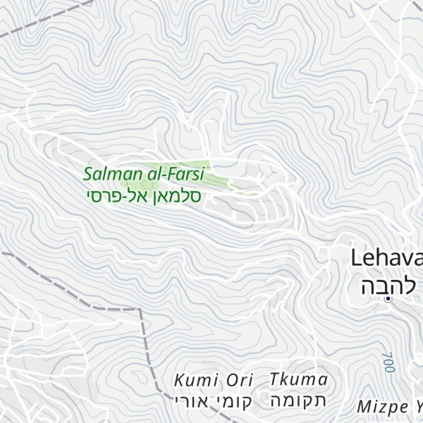 Map of Jabal Salmān
