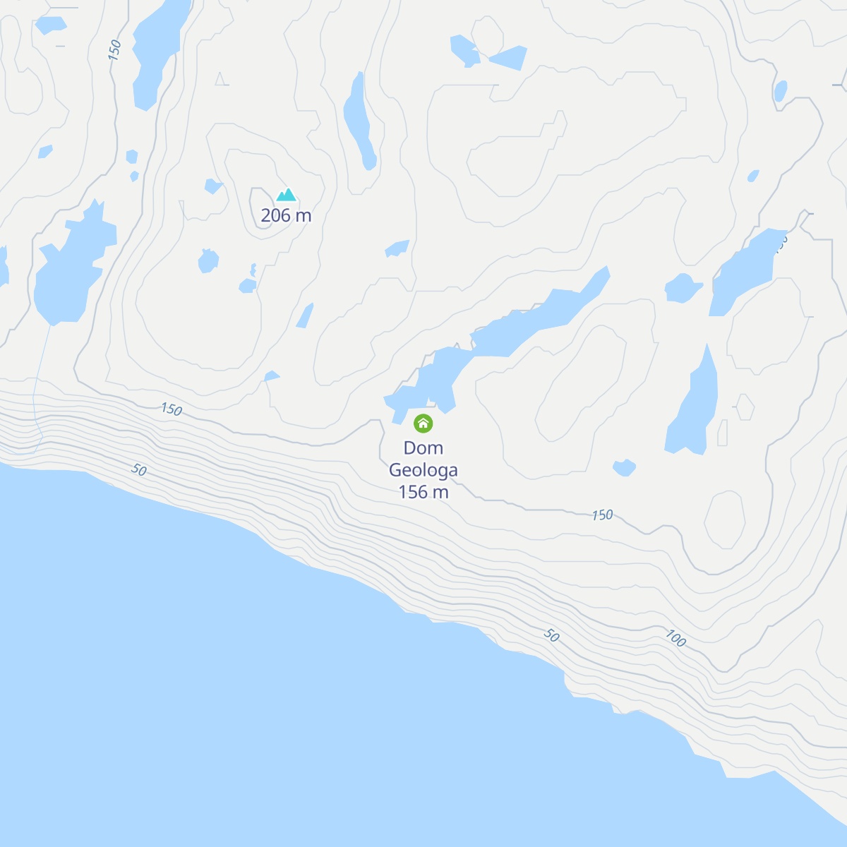 Dom Geologa map