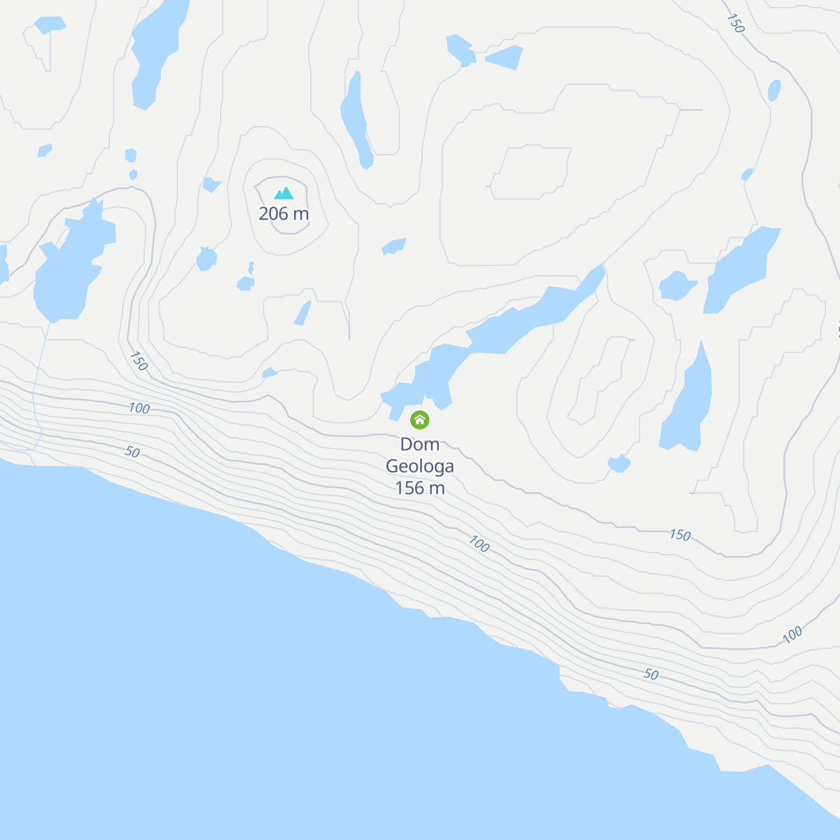 Dom Geologa map