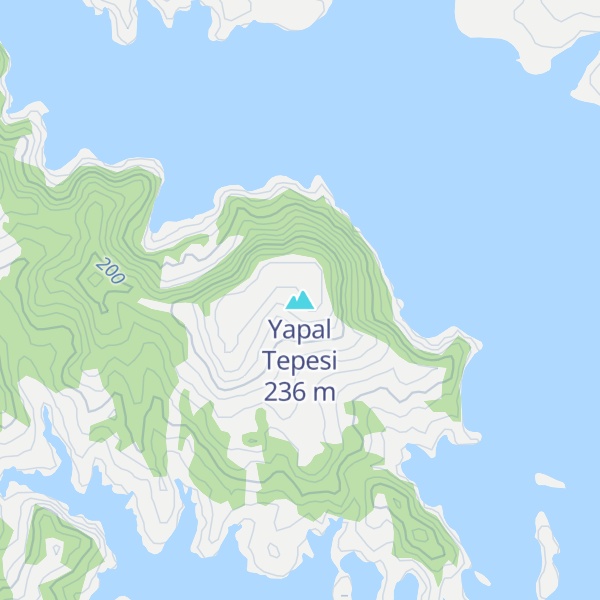 Map of Yapal Tepesi
