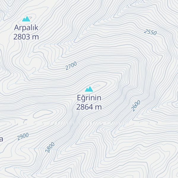 Map of Eğrinin