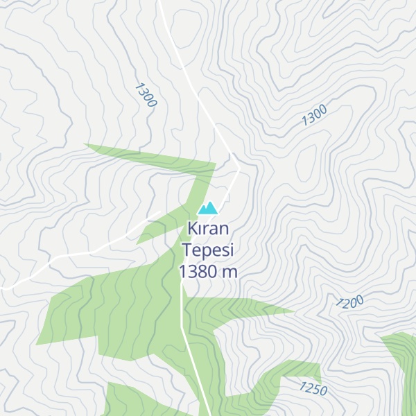 Map of Kıran Tepesi