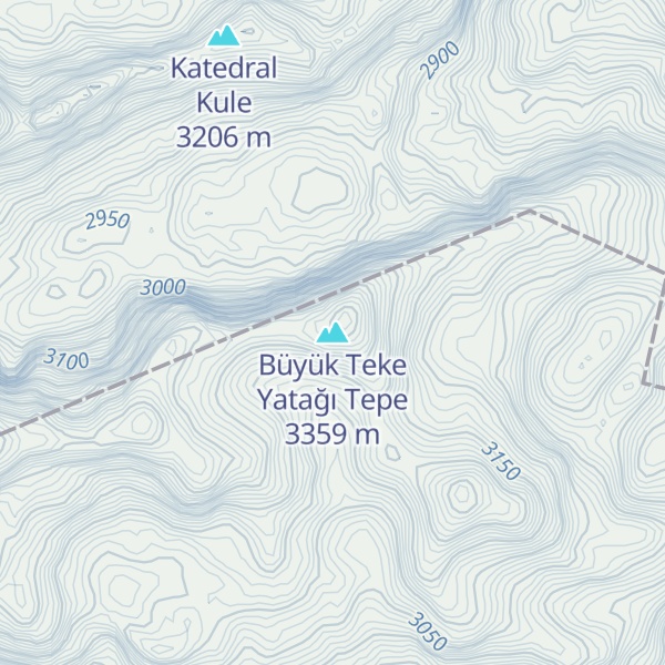 Map of Büyük Teke Yatağı Tepe