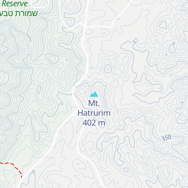 Map of Mt. Hatrurim