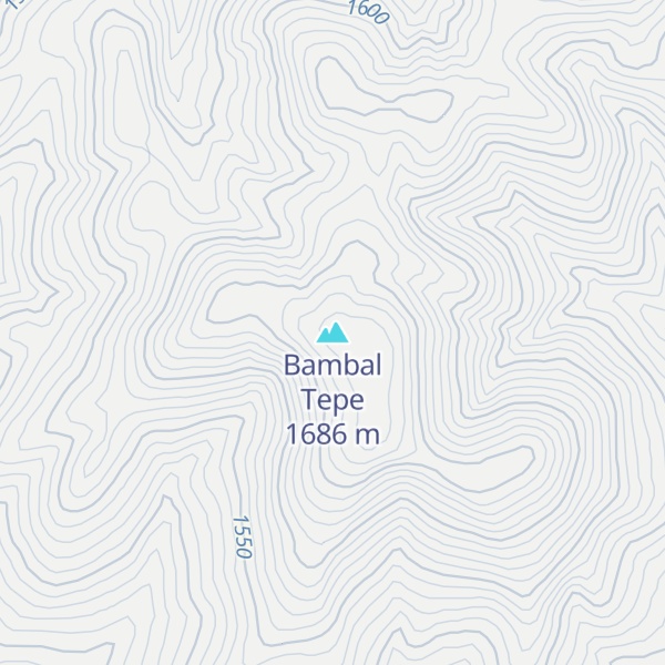 Map of Bambal Tepe