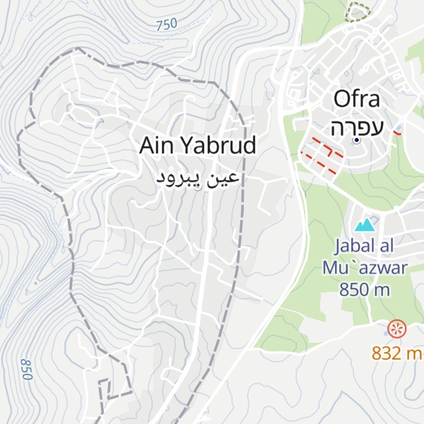 Map of Shajarat al Wasţīyah