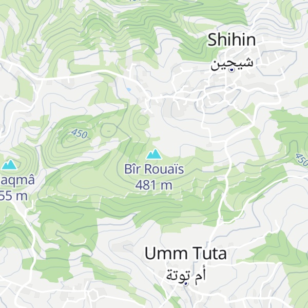 Map of Bîr Rouaïs