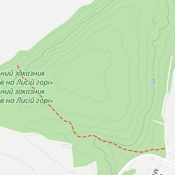 Map of Lisa Gora